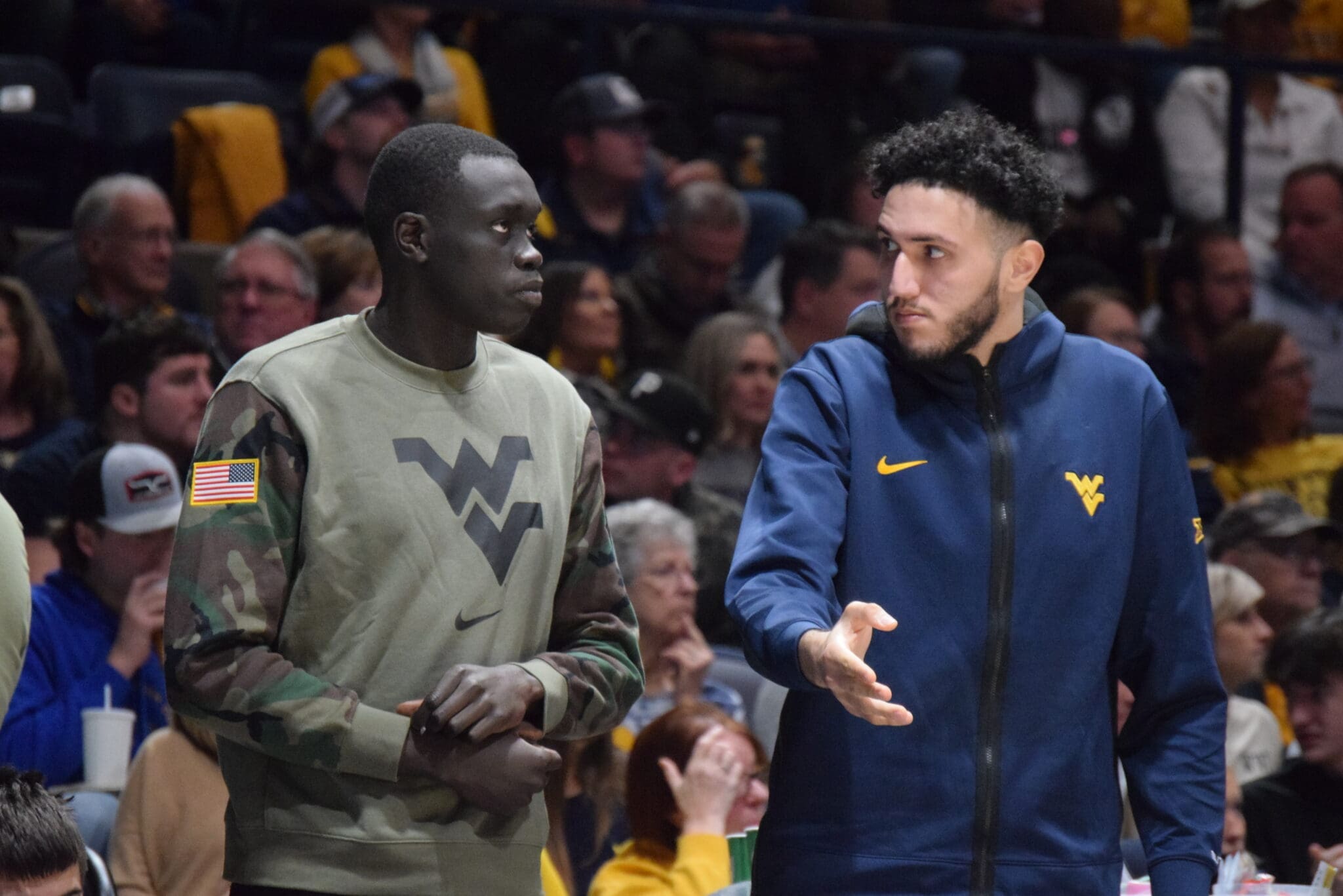 WVU Basketball Akok Akok, Ali Ragab