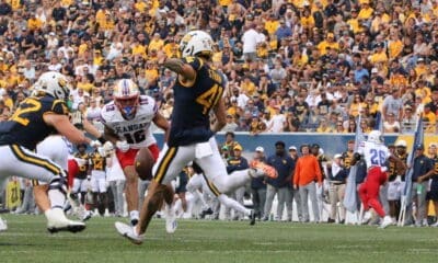 WVU Football Oliver Straw Punt