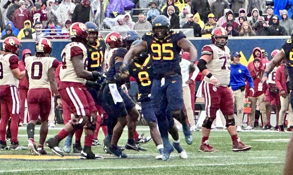 WVU Football Mountaineers against Oklahoma Sooners