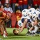 WVU Football against Iowa State stock