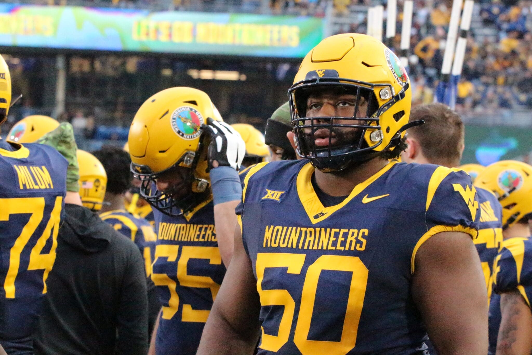 WVU Football Brandon Yates