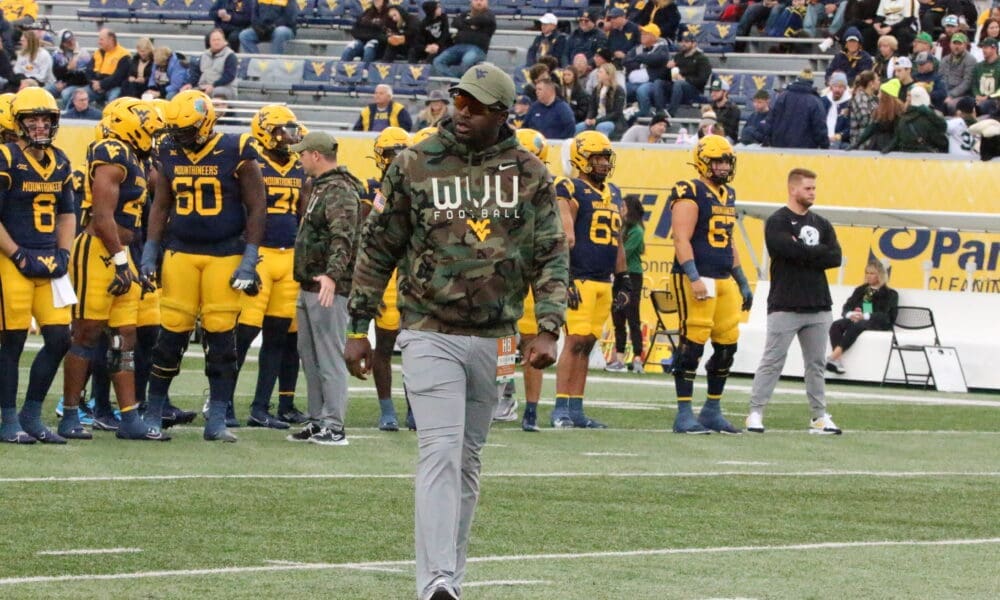 WVU Football Coach Bilal Marshall