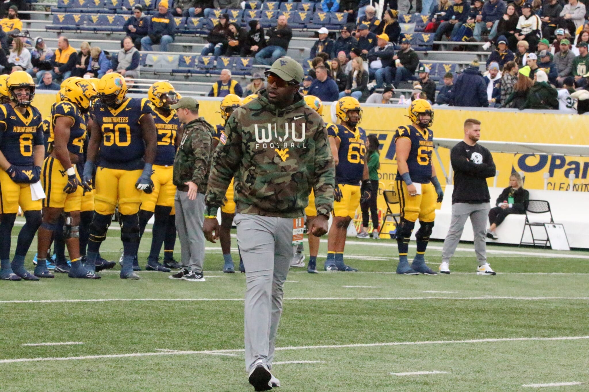 WVU Football Coach Bilal Marshall