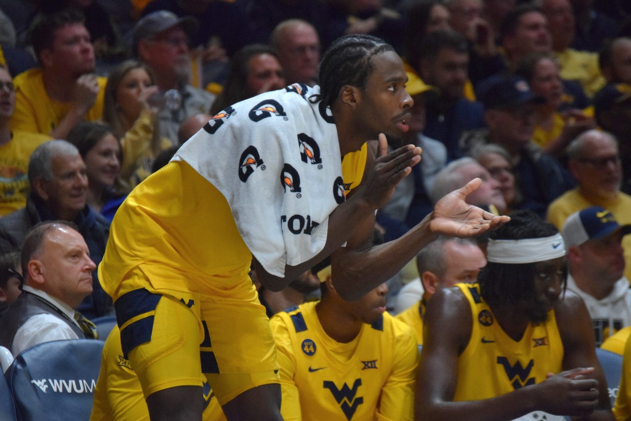 WVU Basketball Toby Okani
