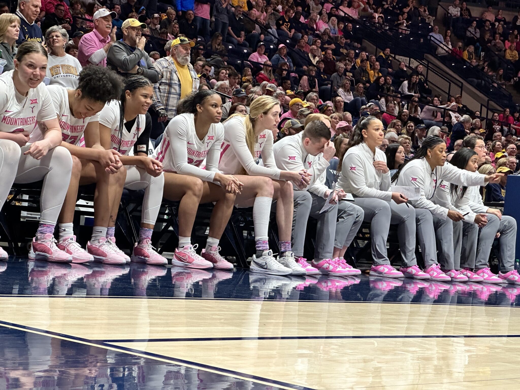 WVU Women's Basketball team