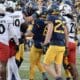 WVU Football Garrett Greene and Preston Fox against Cincinnati