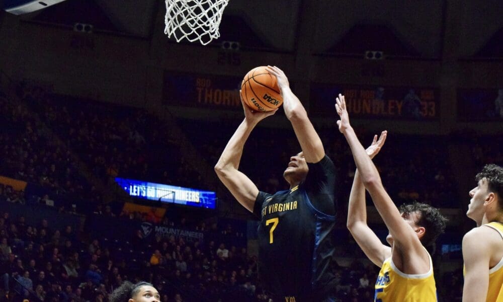 WVU Basketball Jesse Edwards