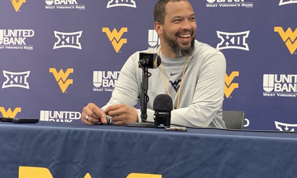 WVU football safeties coach Dontae Wright