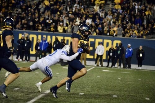 WVU Football TE Kole Taylor
