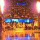 WVU Basketball intro at WVU Coliseum stock