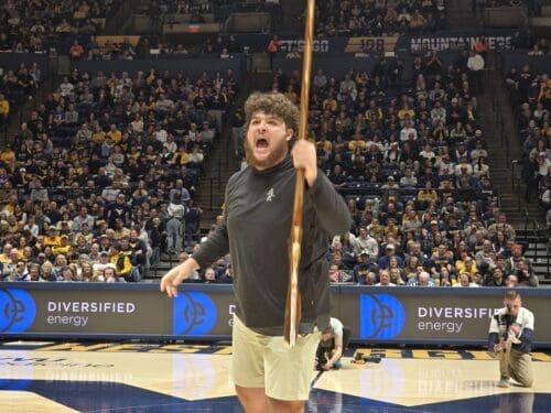 New WVU mascot Mountaineer