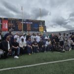 WVU Football Alum at Spring Showcase