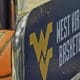 WVU Basketball ball rack stock