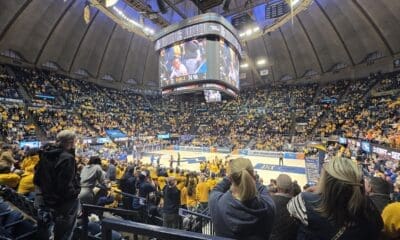 WVU Hope Coliseum during NCAA Tournament stock