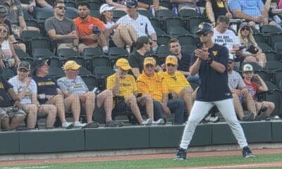 WVU Baseball Head Coach Steve Sabins