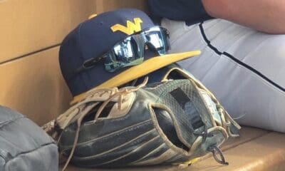 WVU Baseball Hat STOCK PHOTO