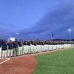 WVU Baseball Team County Roads at Meritus Park