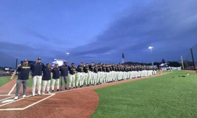 WVU Baseball Team County Roads at Meritus Park