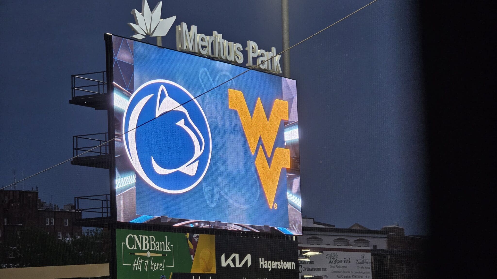 WVU Baseball versus Penn State at Meritus Park STOCK PHOTO