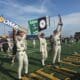 WVU Baseball celebrating Super Regional title