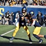 WVU Football Garrett Greene and Jahiem White