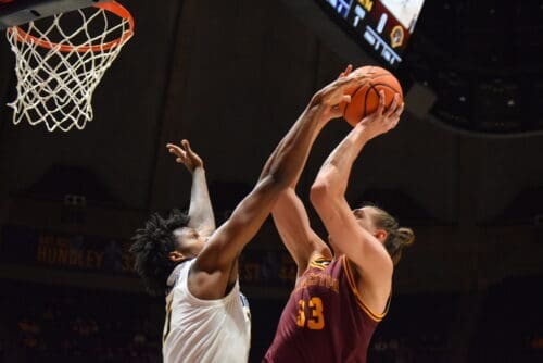WVU Basketball Amani Hansberry