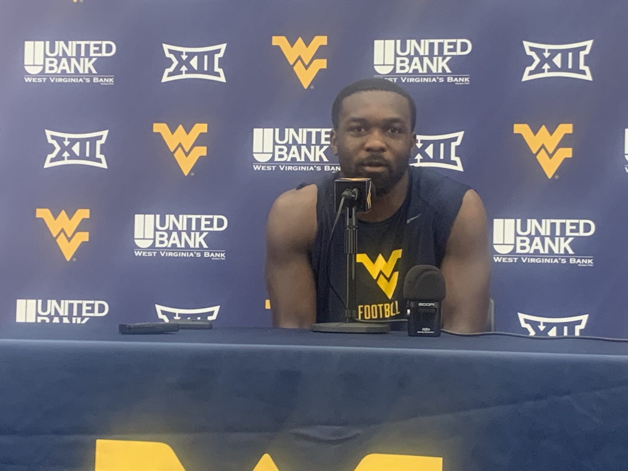 WVU football RB Jaylen Anderson