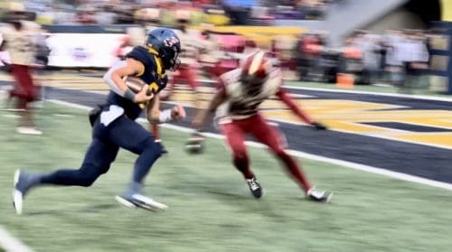WVU Football QB Garrett Greene speed