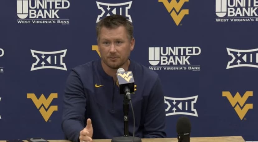 WVU Football Travis Trickett