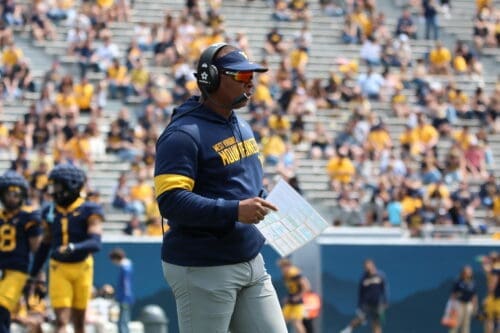 WVU Football OC Chad Scott