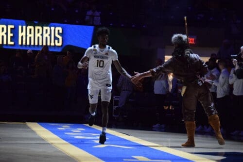 WVU Basketball Sencire Harris