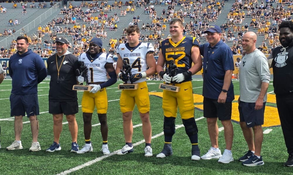 WVU Football 2026 spring award winners