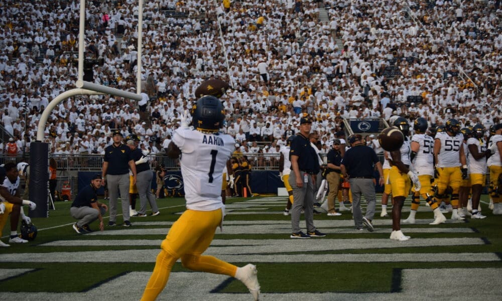 WVU Football WR Jeremiah Aaron