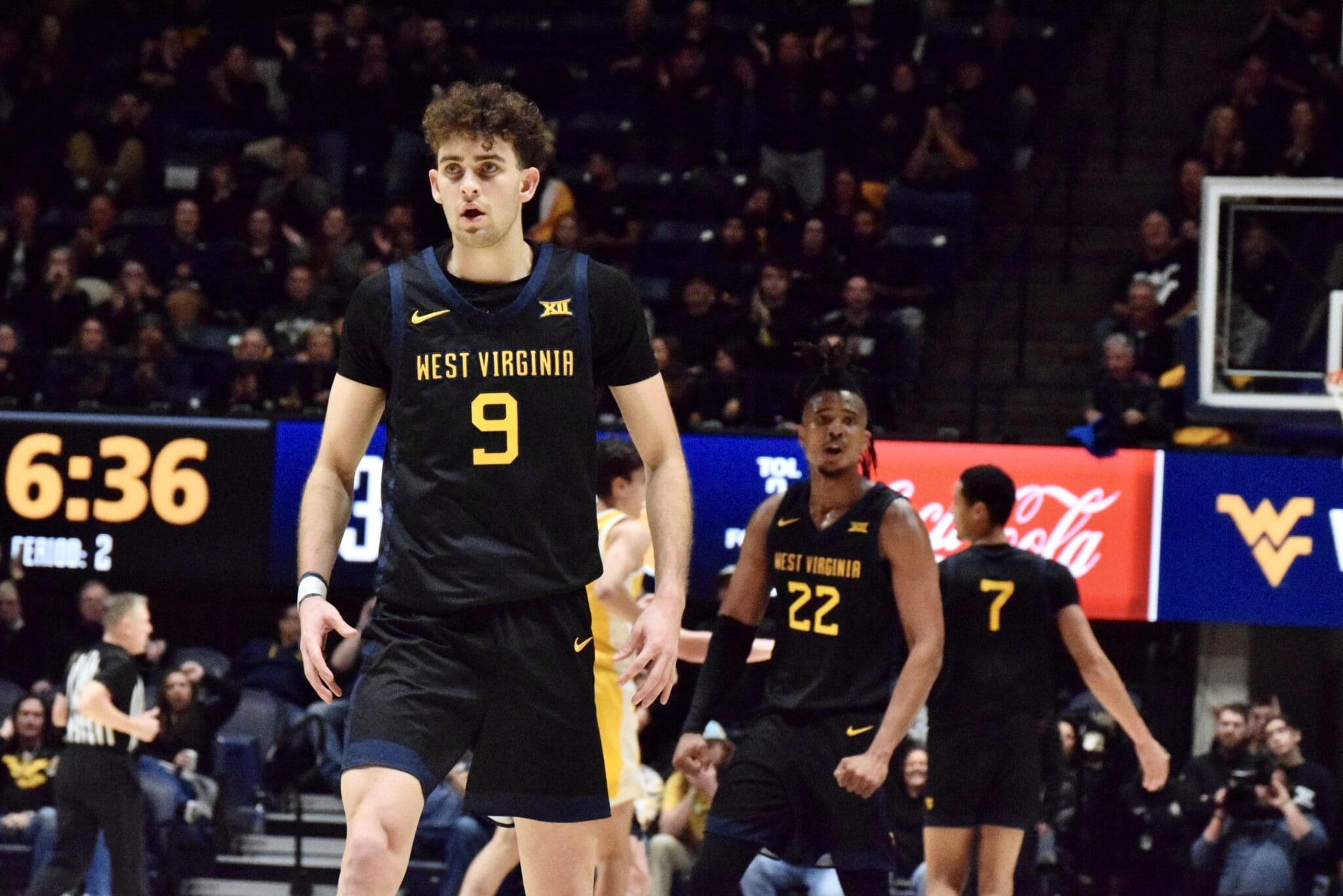 WVU Basketball Ofri Naveh