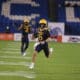 WVU Football Garrett Greene running at Frisco Bowl