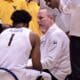 WVU Basketball Head Coach Darian DeVries, Huddle