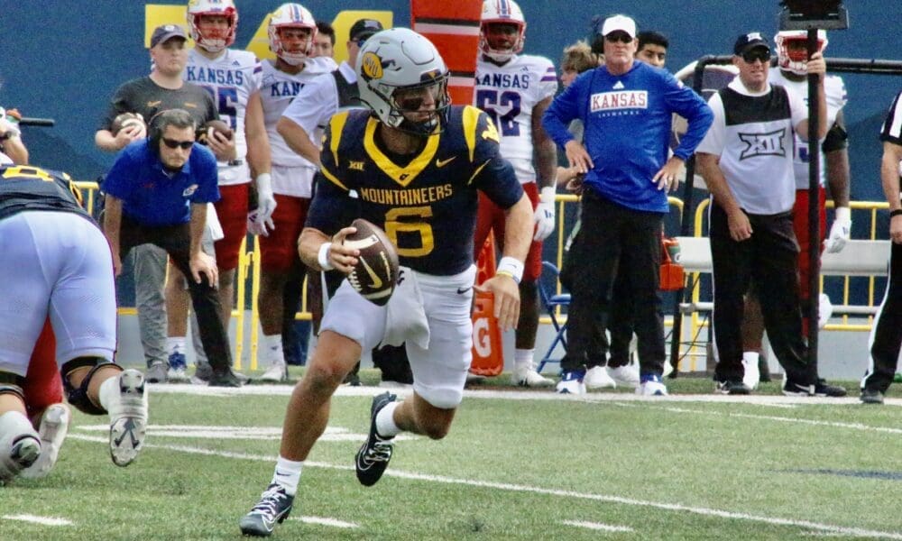 WVU Football QB Garrett Greene