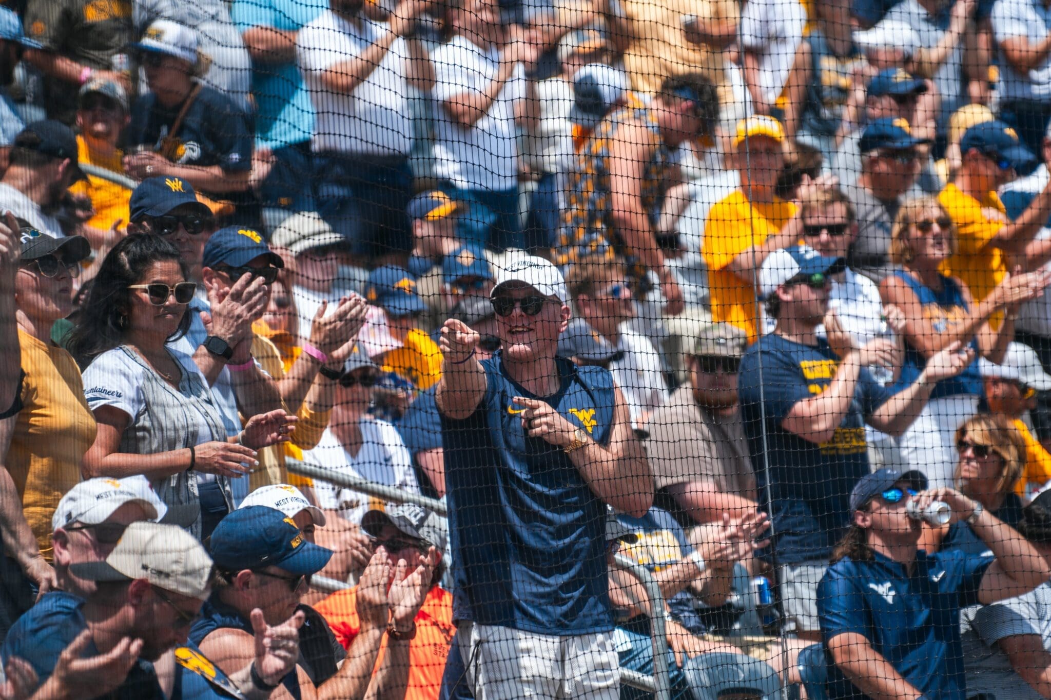 Pat McAfee at WVU Baseball Super Regionals