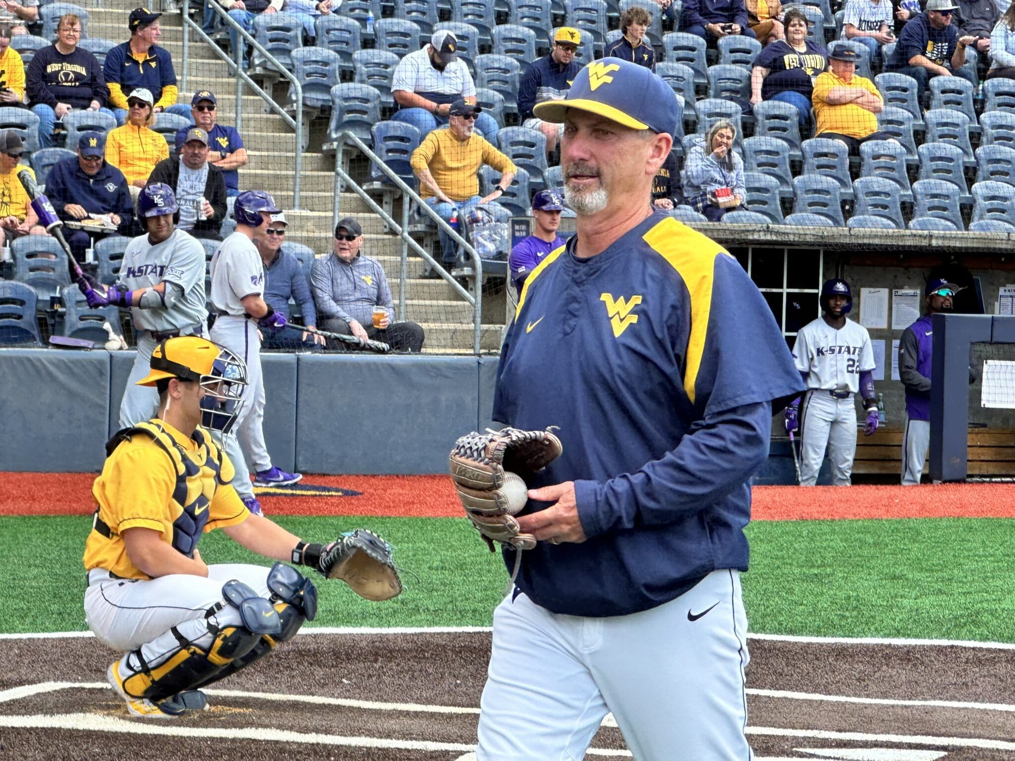 WVU Baseball HC Randy Mazey