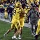 WVU Football Garrett Greene Cheers on Nicco Marchiol After Rush Touchdown