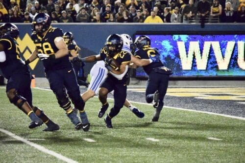 WVU Football RB Jahiem White
