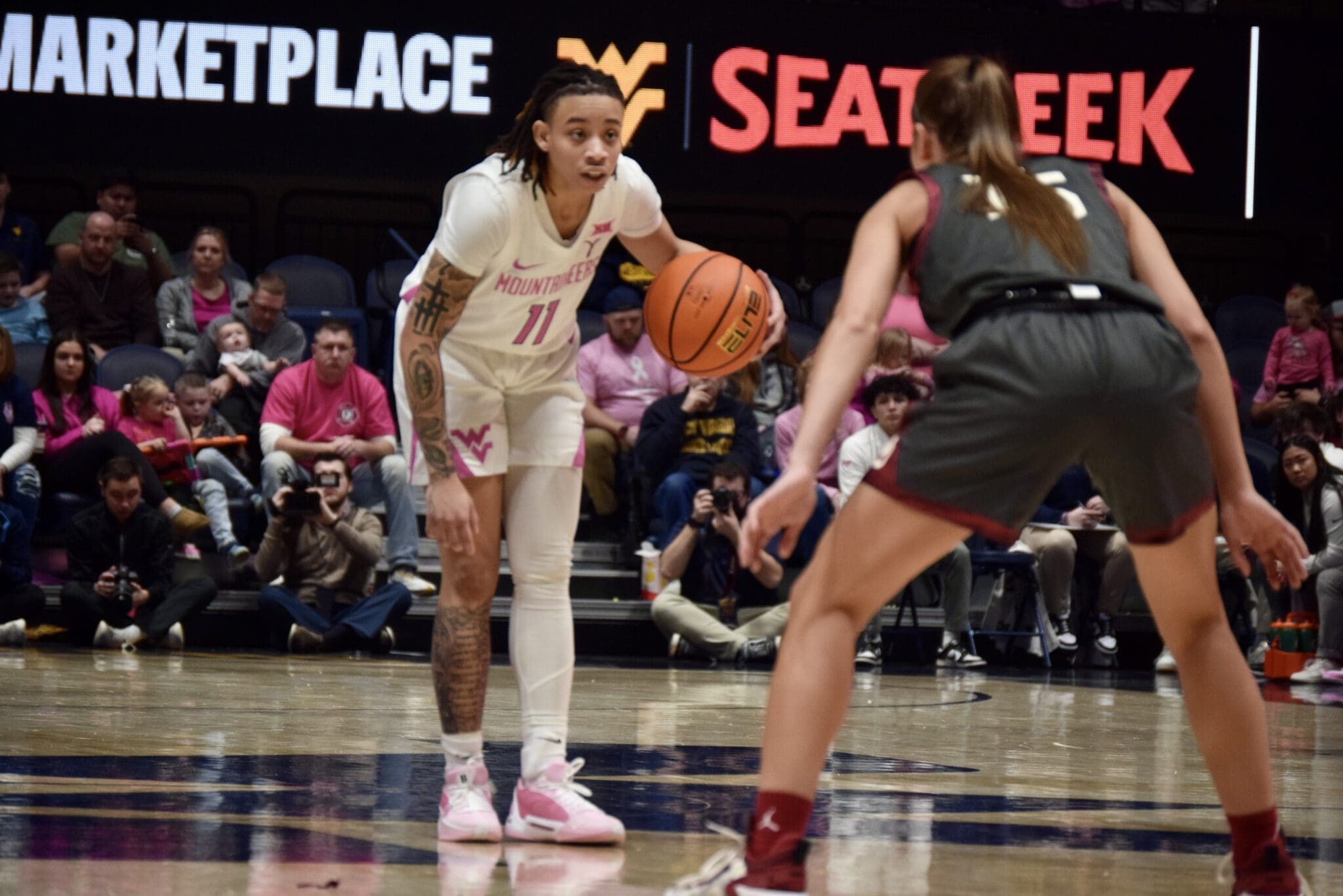 WVU Women's Basketball JJ Quinerly