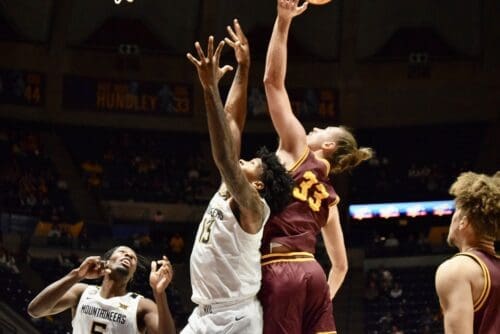 WVU Basketball Amani Hansberry