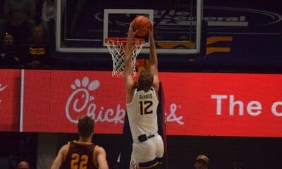 WVU Basketball Tucker DeVries Dunk