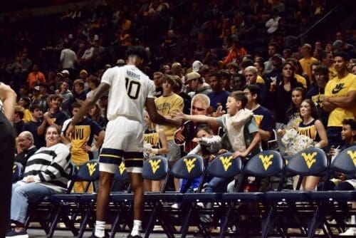 WVU Basketball Sencire Harris