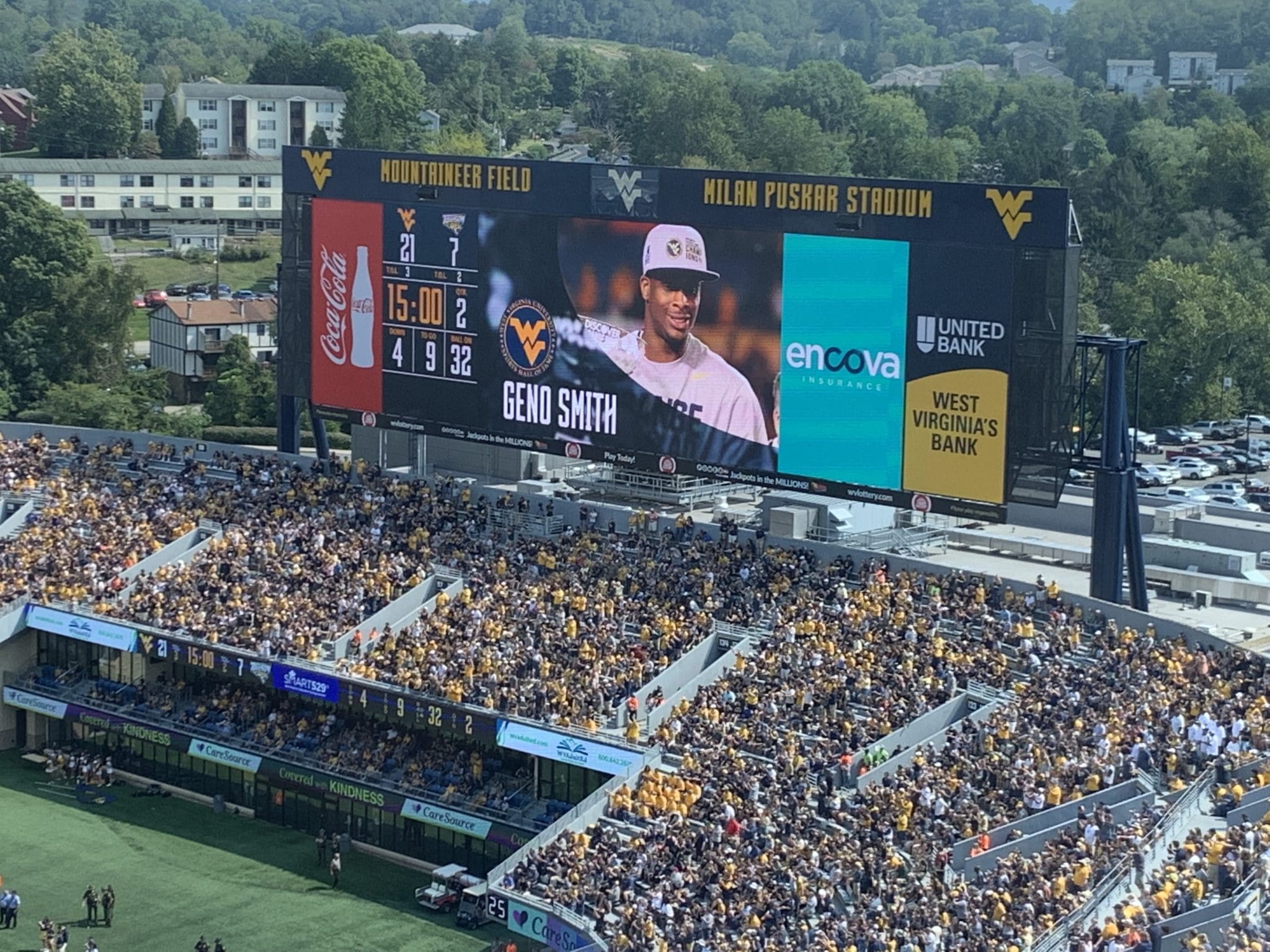 WVU Honors Geno Smith