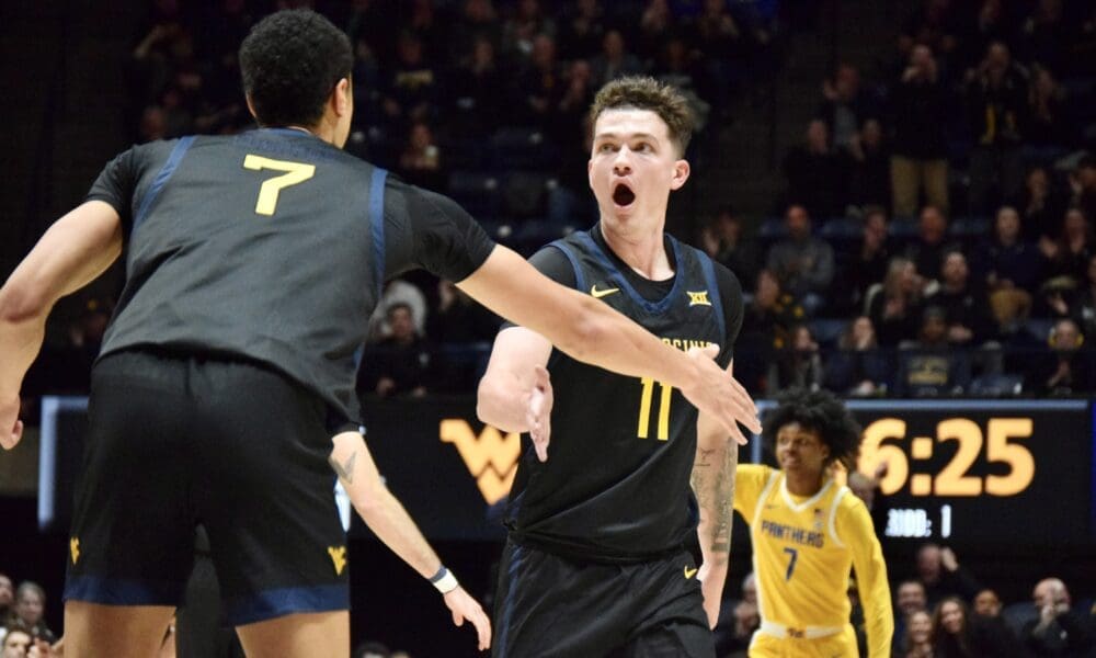 WVU Basketball Quinn Slazinski