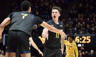 WVU Basketball Quinn Slazinski