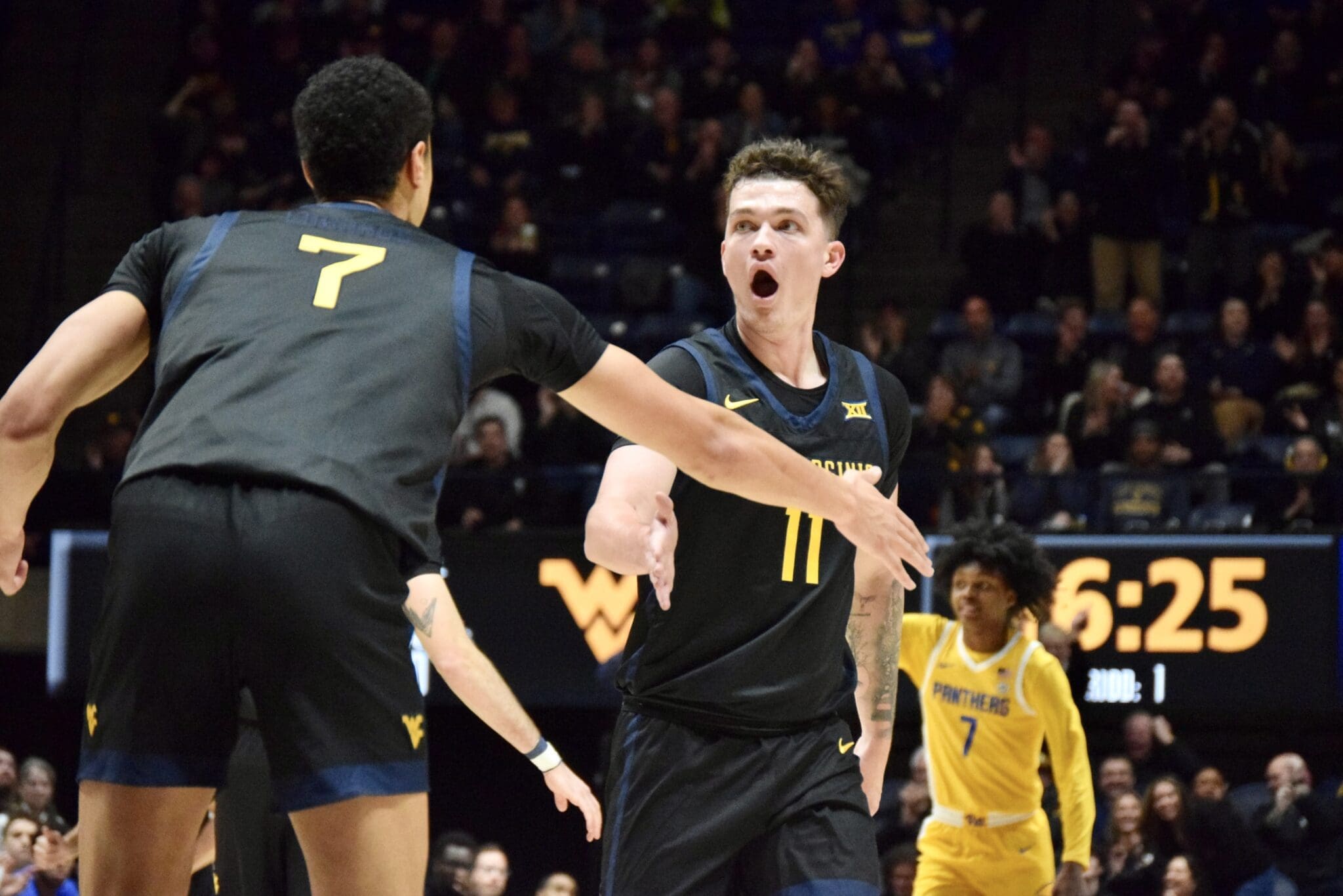 WVU Basketball Quinn Slazinski