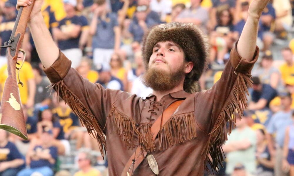 WVU Mascot stock photo